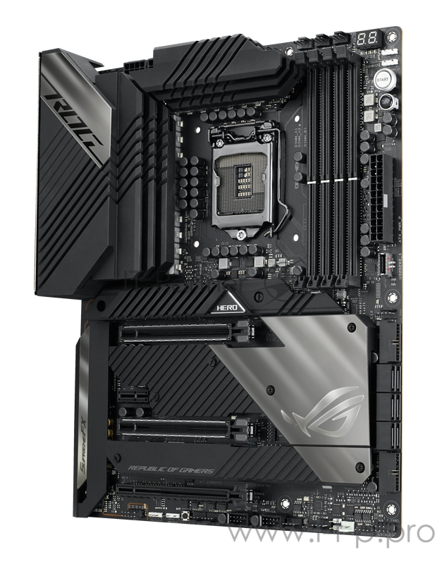 Материнская плата ASUS ROG MAXIMUS XIII HERO, LGA1200, Z590, 4*DDR4 , HDMI+DP, SLI+CrossFireX, SATA3 + RAID, Audio, Gb LAN, USB 3.1*7, USB 2.0*6, ATX 90MB15X0-M0EAY0