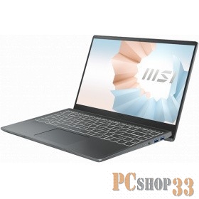 Ноутбук MSI Modern 14 B11SB-411RU 14 FHD 60Hz, Intel Core i7-1165G7, 16Gb, 521Gb SSD, no ODD, NVidia MX450 2Gb, Win10,