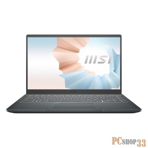 Ноутбук MSI Modern 14 B11SB-414RU 14 FHD 60Hz, Intel Core i5-1135G7, 16Gb, 521Gb SSD, no ODD, NVidia MX450 2Gb, Win10,