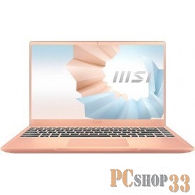 Ноутбук MSI Modern 14 B11MO-265RU 14 FHD 60Hz, Intel Core i5-1135G7, 8Gb, 512Gb SSD, no ODD, Win10, бежевый