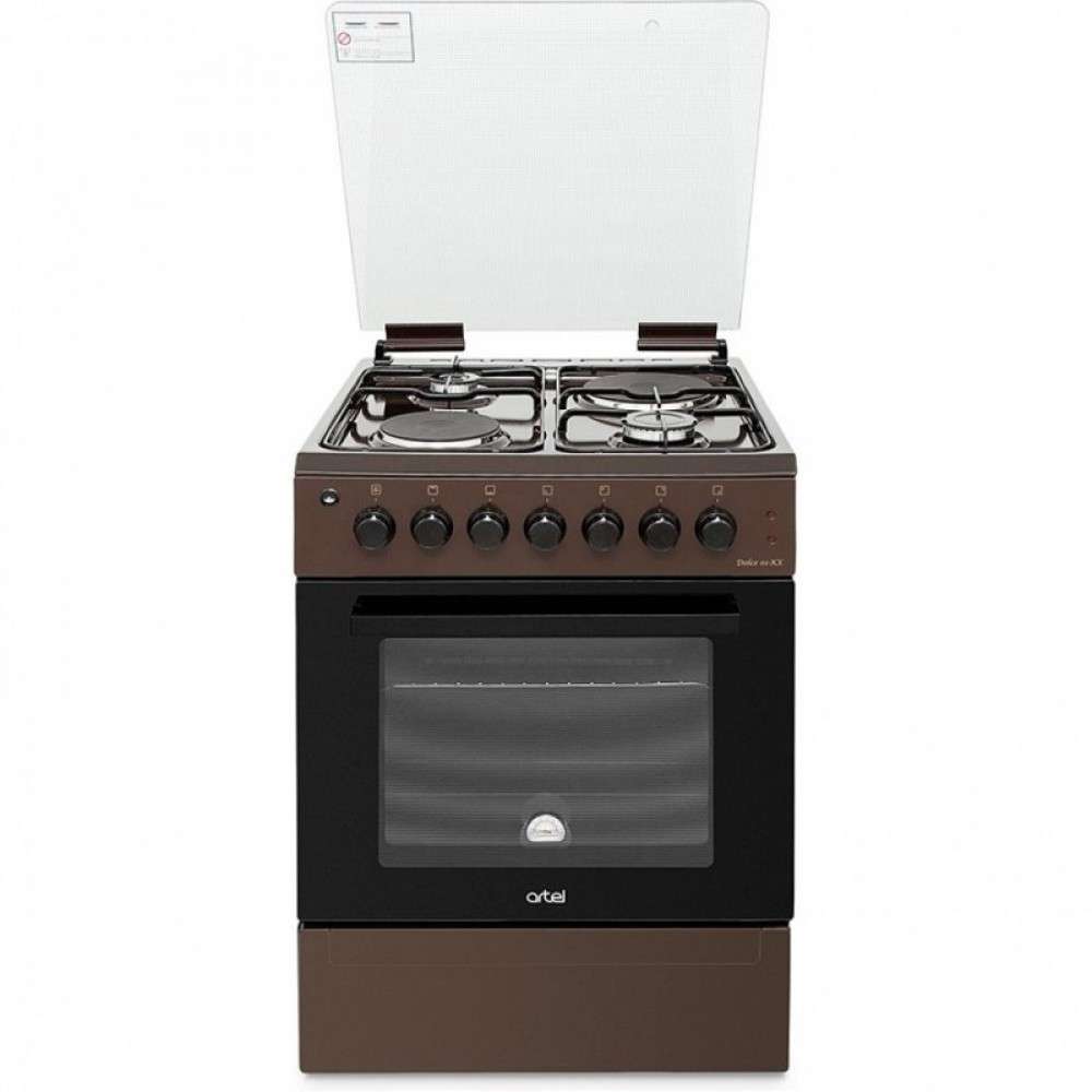 Комбинированная плита ARTEL DOLCE 21-EX коричневая