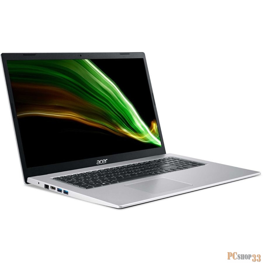 Ноутбук Acer Aspire A317-33-P2T2 17.3 FHD, Intel Pentium N6000, 8Gb, 1Tb, noODD, wo OS, серебристый (NX.A6TER.002)