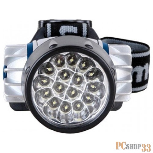 Camelion Фонари Camelion LED5322-16Mx (фонарь налобн, металлик 16 ультра ярк LED,4 реж,3XR03 в компл, пласт, блист)