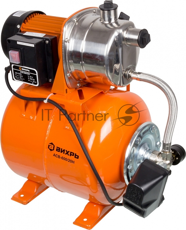 Насосная станция напорный Вихрь АСВ-600/20Н 600Вт 3300л/час