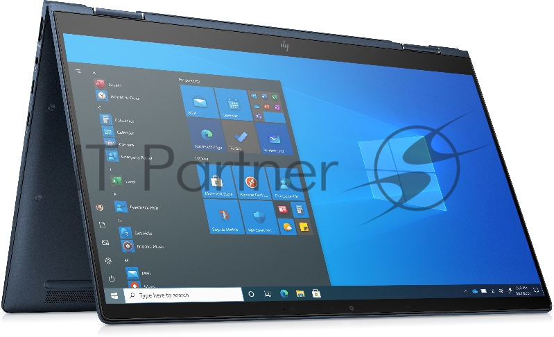 Ноутбук HP Elite Dragonfly G2 Core i7-1165G7 2.8GHz,13.3 FHD (1920x1080) IPS Touch SV Reflect 1000cd BV,32Gb LPDDR4X-4266MHz,2Tb SSD,LTE,Mg Case,Premium Kbd Bl+SR,56Wh,B&O Audio,1kg,3y,Galaxy Blue,Win10Pro