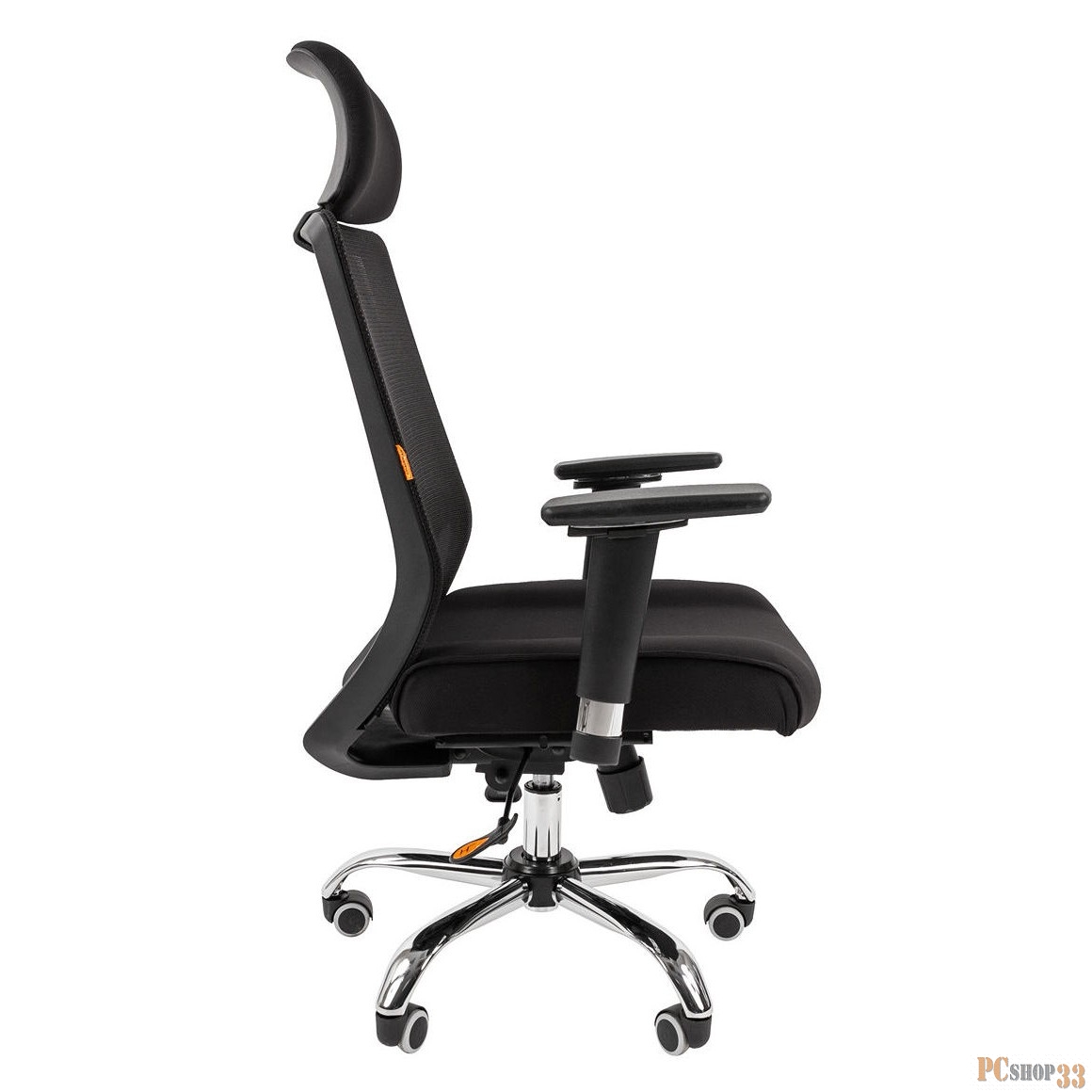 Офисное кресло Chairman 555 Россия LUX TW черный