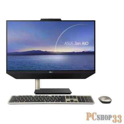 Моноблок ASUS Zen AiO 24 E5400WFAK-BA035R Intel i5-10210U/16Gb/512GB M.2 SSD/23,8 IPS FHD non-touch non-Glare/Wireless golden keyboard/Wireless mouse/WiFi/Windows 10 Pro/Black