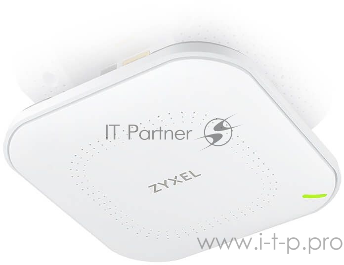 Гибридная точка доступа Zyxel NebulaFlex NWA1123ACv3, Wave 2, 802.11a/b/g/n/ac (2,4 и 5 ГГц), MU-MIMO, антенны 2x2, до 300+866 Мбит/с, 1xLAN GE, защита от 4G/5G, PoE, БП в комплекте