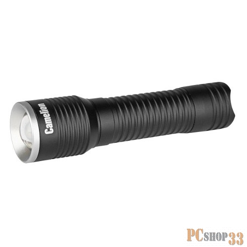 Camelion Фонари Camelion LED5138 (фонарь, черный, LED XPE, ZOOM, 3 реж 3XLR03 в компл., алюм., откр. блистер)