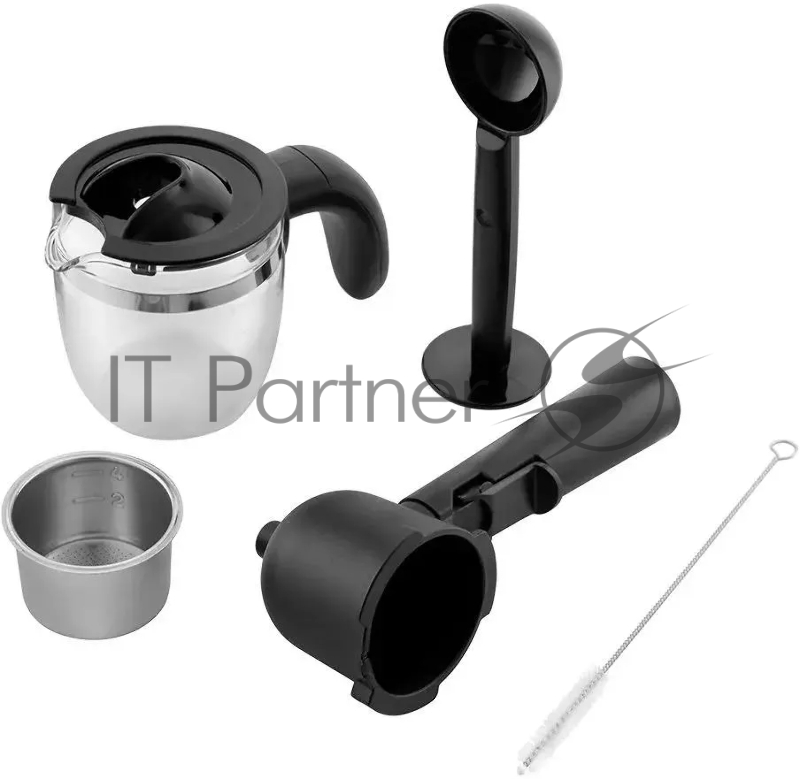 Кофеварка капельная Kitfort КТ-760-1 800Вт красный/черный