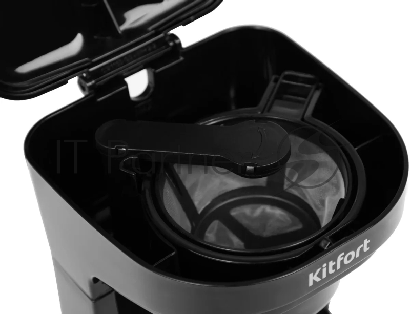 Кофеварка капельная Kitfort KT-764 450Вт черный
