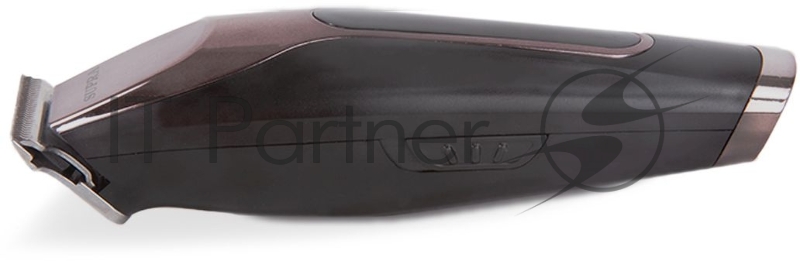 Машинка для стрижки Supra HCS-214 черный 3Вт (насадок в компл:3шт)