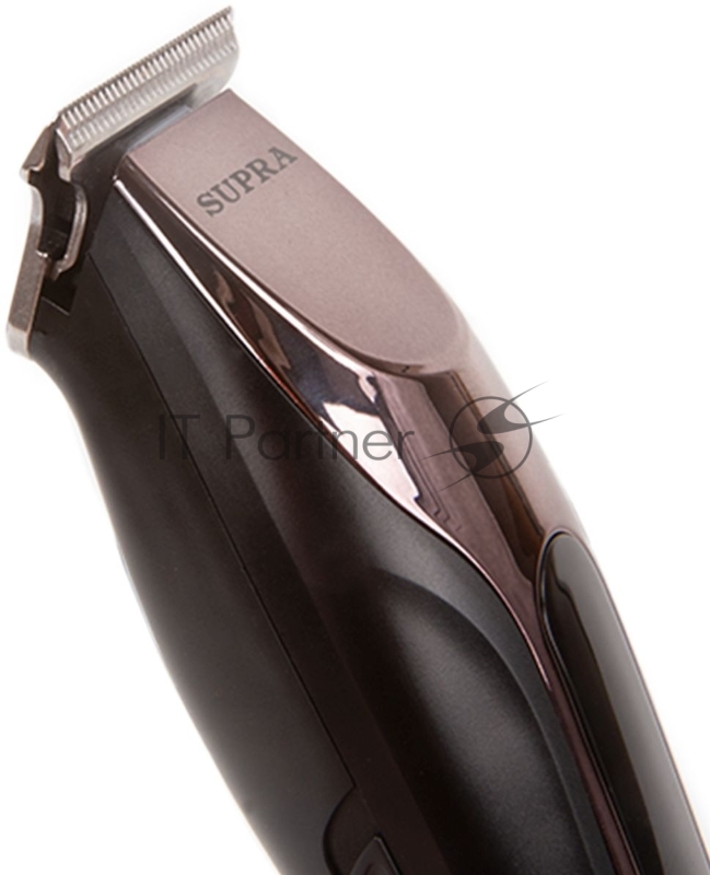 Машинка для стрижки Supra HCS-214 черный 3Вт (насадок в компл:3шт)