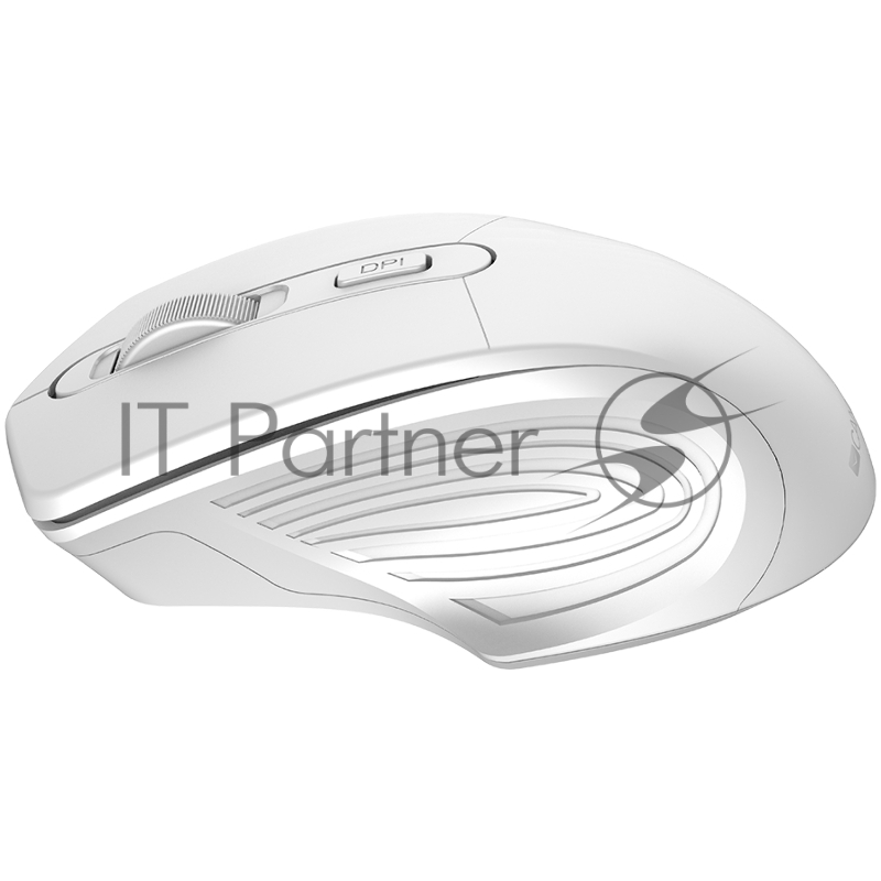 Мышь CANYON 2.4GHz Wireless Optical Mouse with 4 buttons, DPI 800/1200/1600, Pearl white, 115*77*38mm, 0.064kg