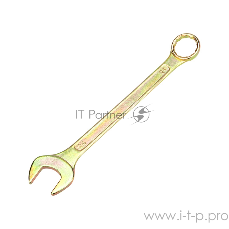 Ключ комбинированный REXANT 24 мм, желтый цинк