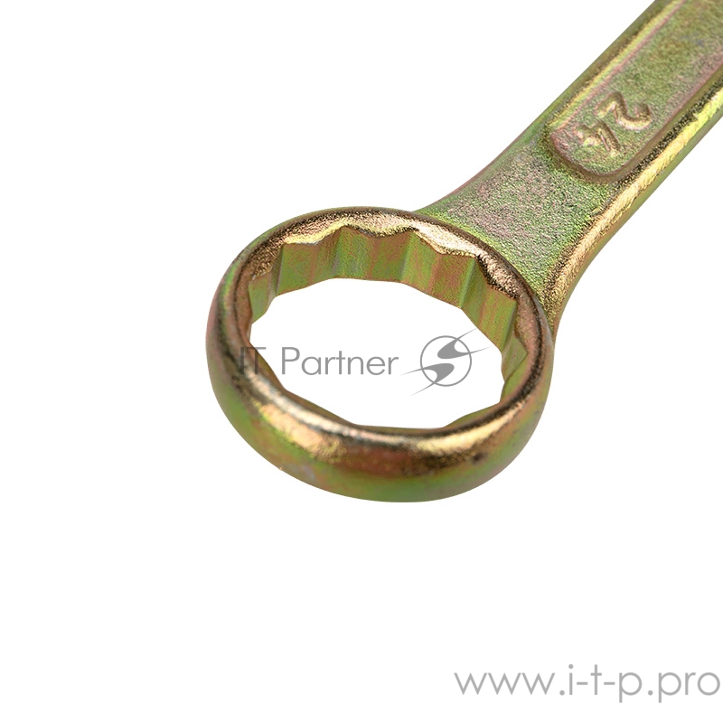 Ключ комбинированный REXANT 24 мм, желтый цинк