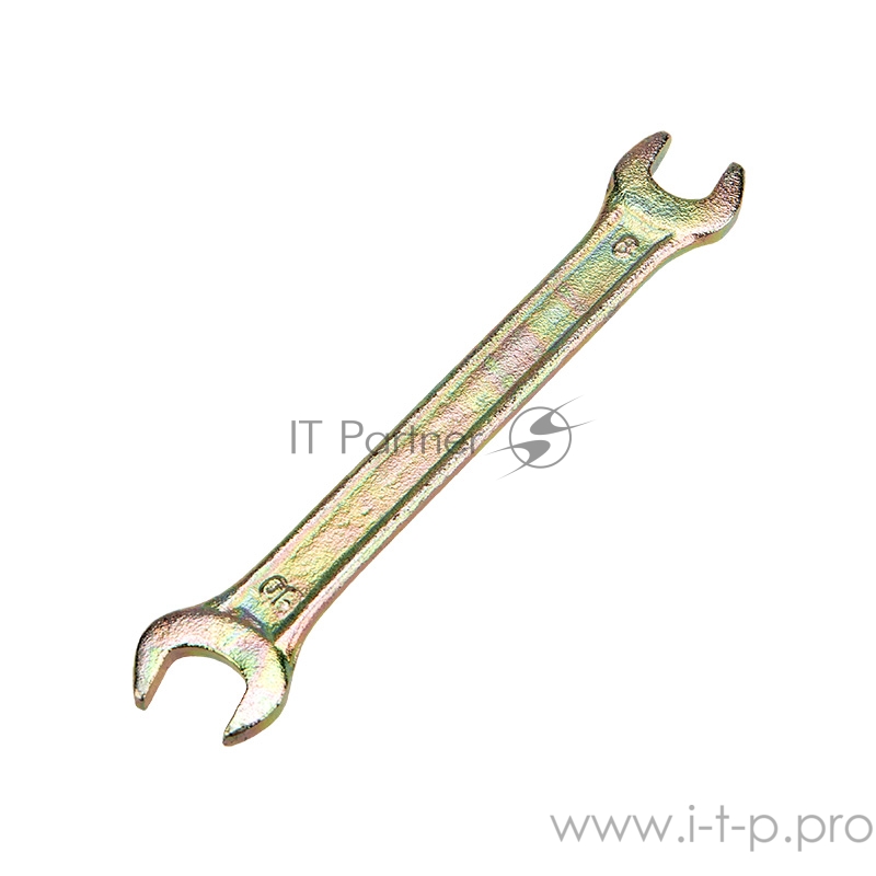 Ключ рожковый REXANT 8х10 мм, желтый цинк