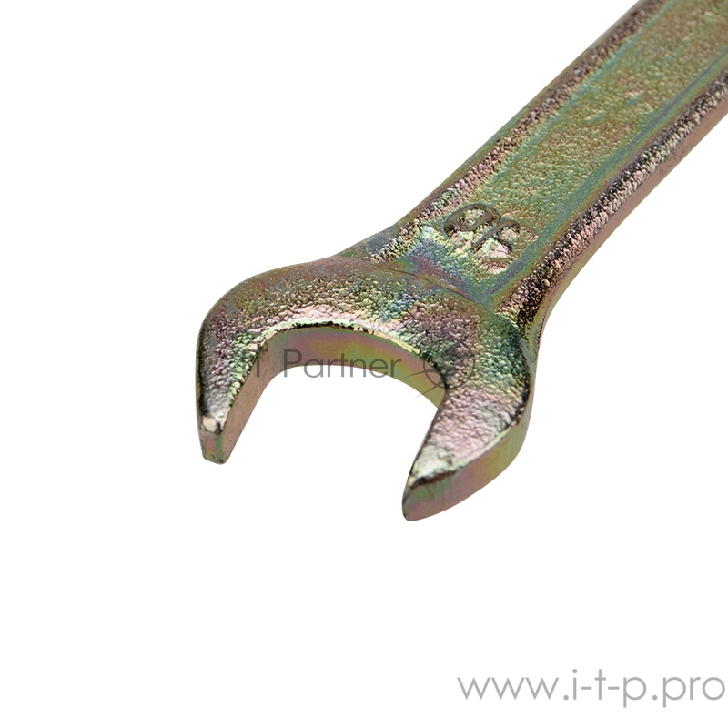 Ключ рожковый REXANT 8х10 мм, желтый цинк