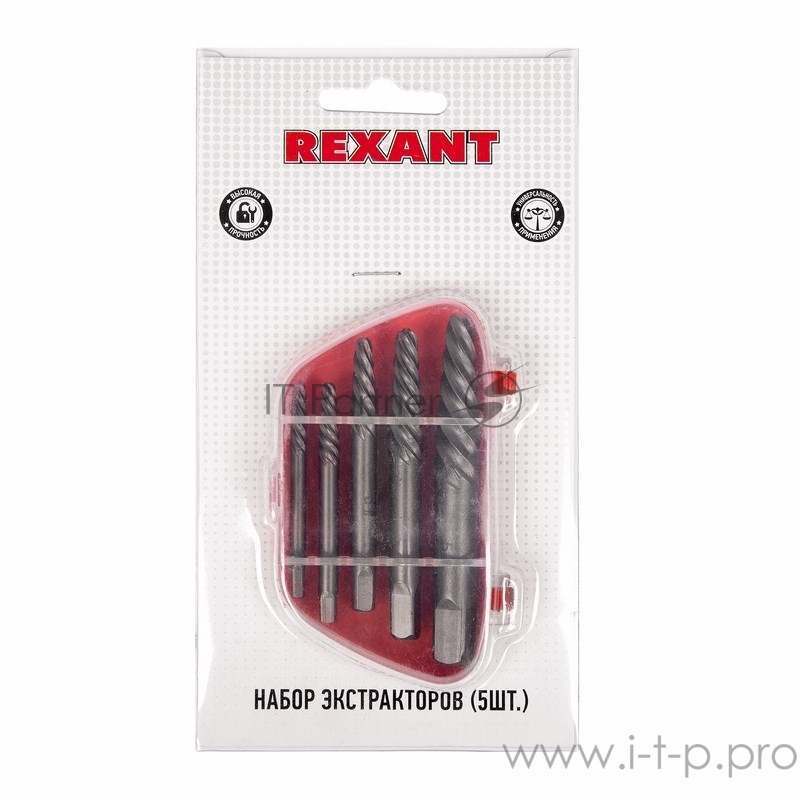 Набор экстракторов для шурупов № 1 REXANT