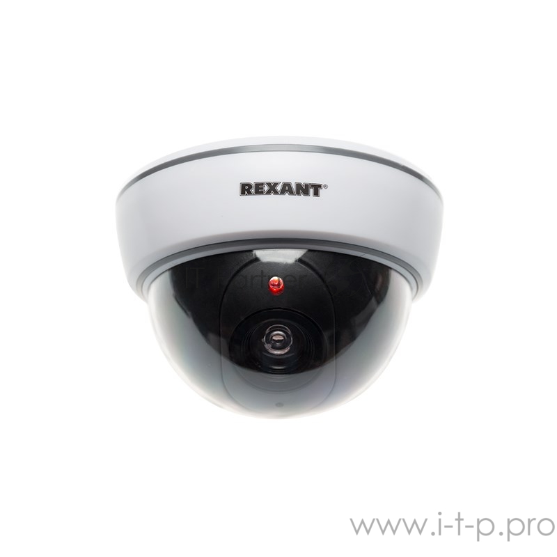 Муляж камеры REXANT внутренний, купольный, белый