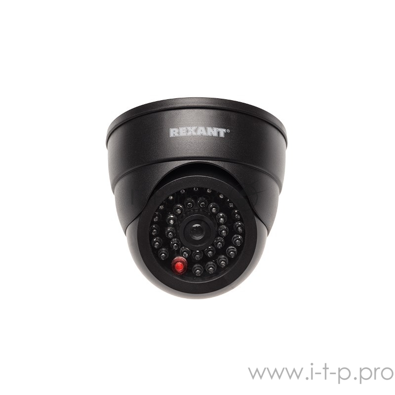 Муляж камеры REXANT, внутренний, купольный, черный