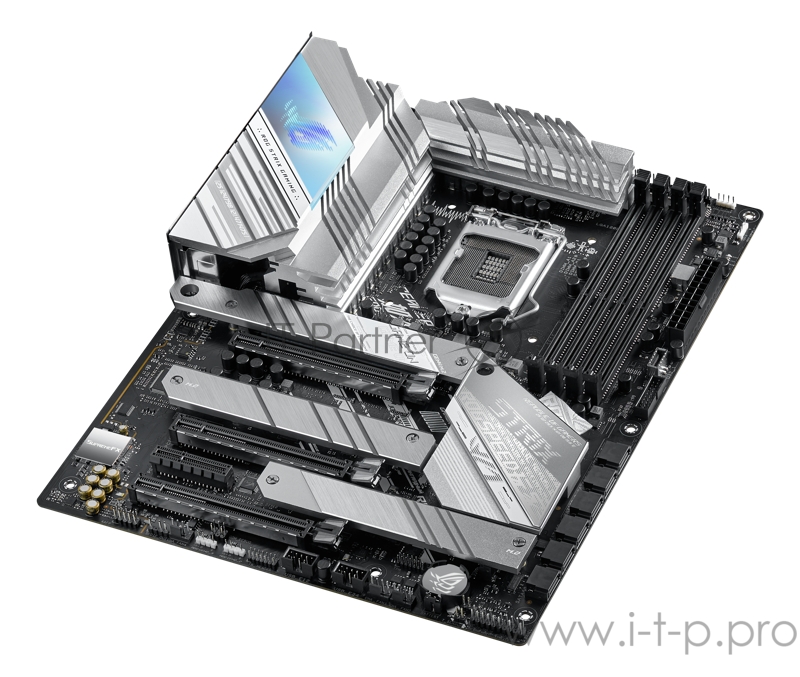 Материнская плата ASUS ROG STRIX Z590-A GAMING WIFI, LGA1200, Z590, 4*DDR4, HDMI+DP, CrossFireX, SATA3 + RAID, Audio, Gb LAN, USB 3.1*9, USB 2.0*6, COM*1 header (w/o cable), ATX 90MB1660-M0EAY0
