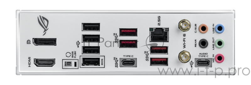 Материнская плата ASUS ROG STRIX Z590-A GAMING WIFI, LGA1200, Z590, 4*DDR4, HDMI+DP, CrossFireX, SATA3 + RAID, Audio, Gb LAN, USB 3.1*9, USB 2.0*6, COM*1 header (w/o cable), ATX 90MB1660-M0EAY0