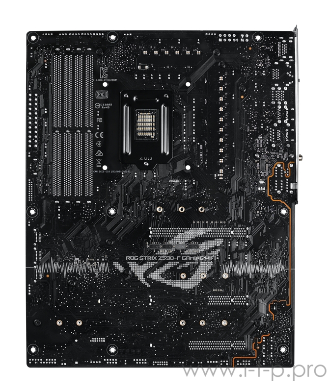 Материнская плата ASUS ROG STRIX Z590-F GAMING WIFI, LGA1200, Z590, 4*DDR4, DP+HDMI, SLI+CrossFireX, SATA3 + RAID, Audio, 2,5Gb LAN, USB 3.2*9, USB 2.0*4, COM*1 header (w/o cable), ATX 90MB1630-M0EAY0