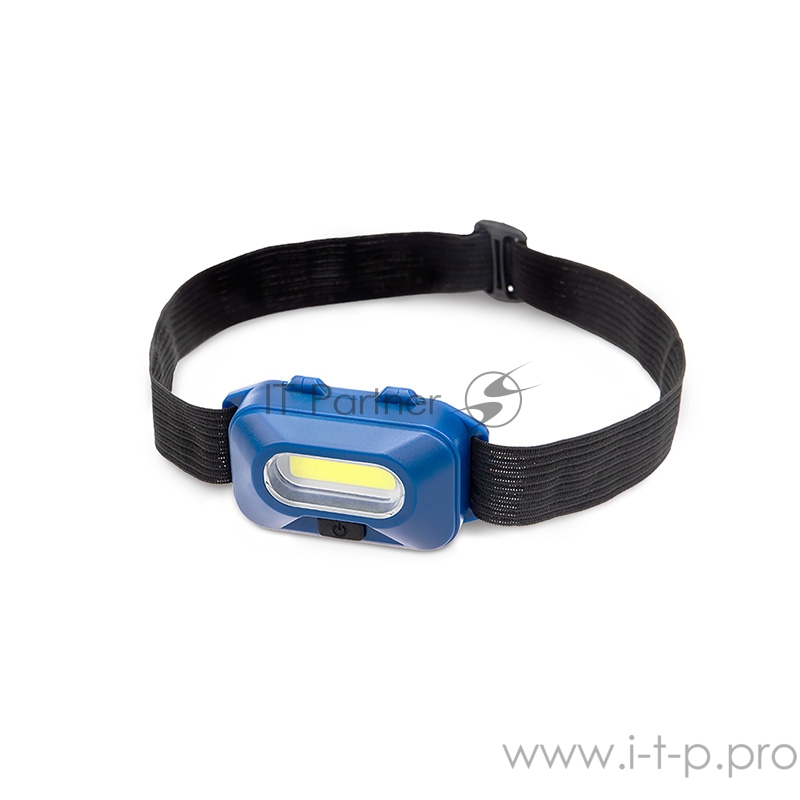 Фонарь налобный СОВ + улучшенный рефлектор, с ремнем, 3 х ААА