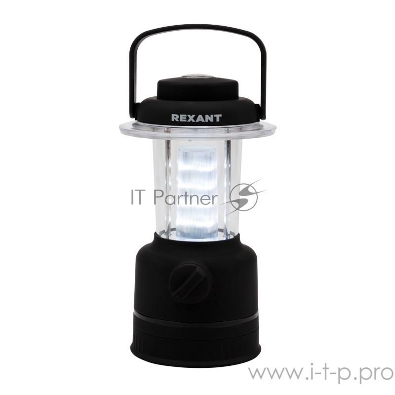 Кемпинговый фонарь с компасом, противоскользящий пластик «черный вельвет», складная петля для подвеса, регулировка яркости, 3 х ААA