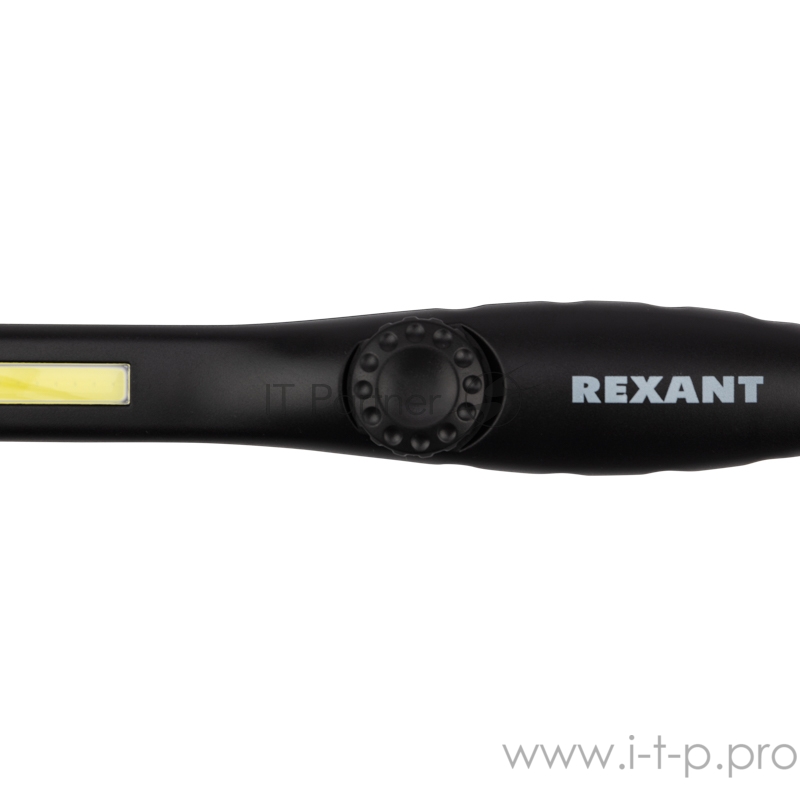 Фонарь автомобильный (индикатор зарядки, USB кабель в комплекте, регулятор яркости, поворотный корпус шарнир, встроенный аккумулятор)