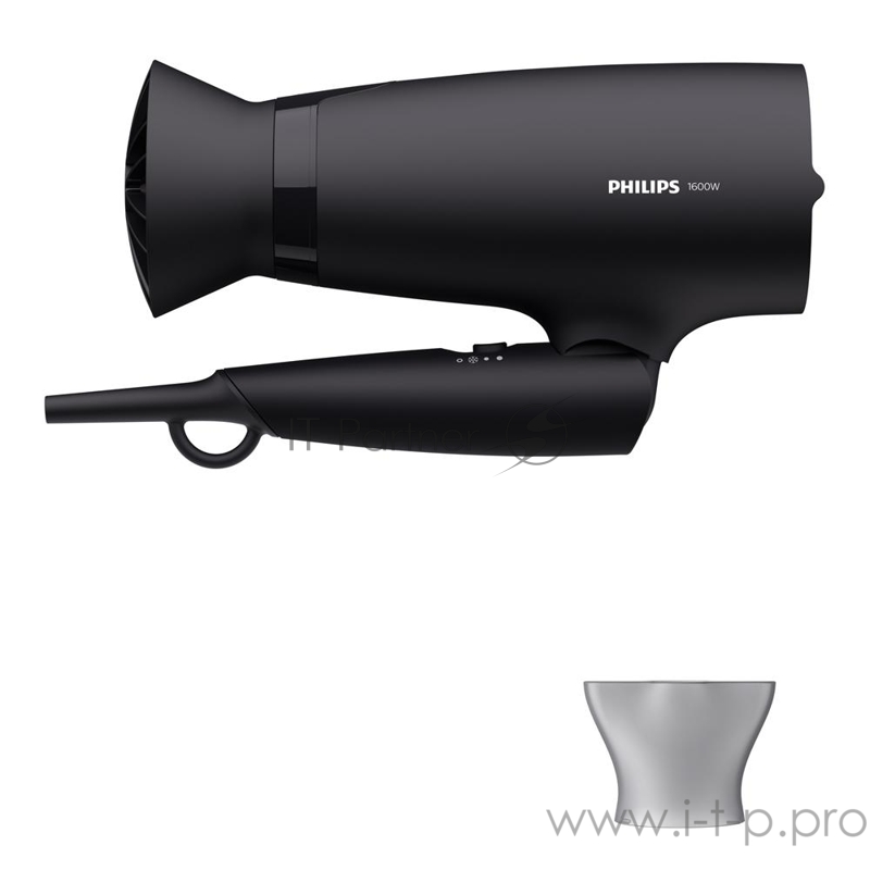 Фен Philips Фен Philips/ 1600 Вт, 3 режима, ThermoProtect, концентратор, шнур 1,8 м. Цвет: черный.