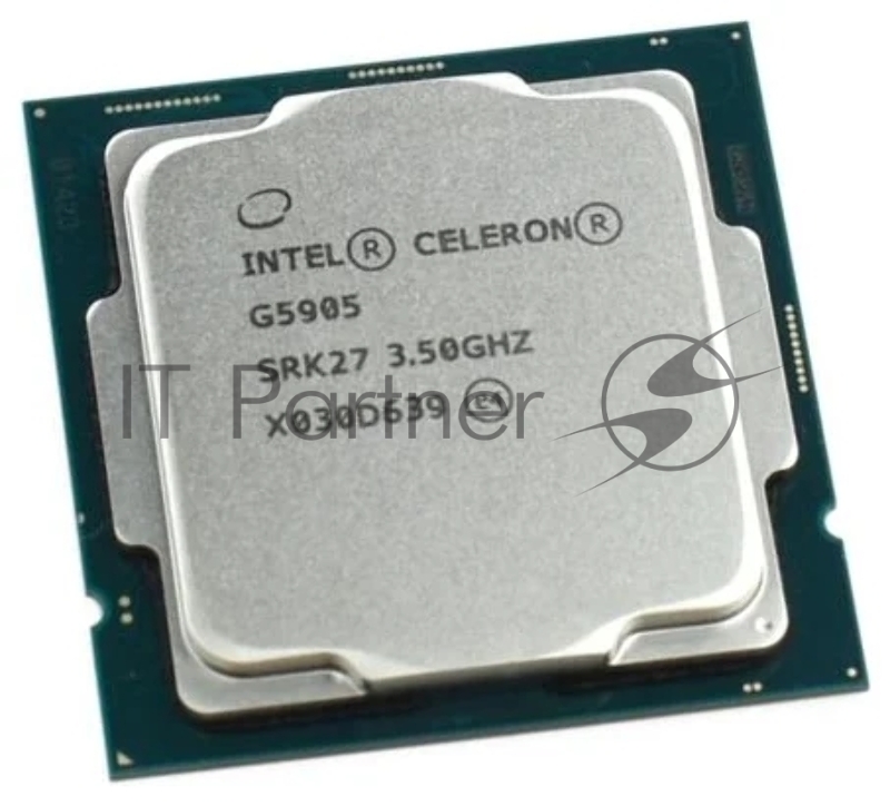 Процессор Intel® Celeron® G5905 Soc-1200 (CM8070104292115S RK27) (3.5GHz/UHD Graphics 610) OEM