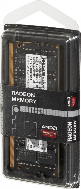 Модуль памяти R7432G2606S2S-U DDR4 32Gb 2666MHz So-DIMM 1.2V Retail