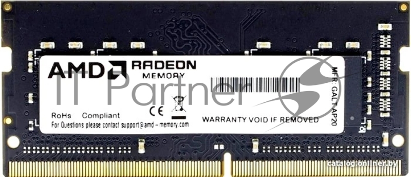 Модуль памяти R9416G3000S2S-UO DDR4 16GB 3000Mhz So-DIMM 1.2V Bulk/Tray