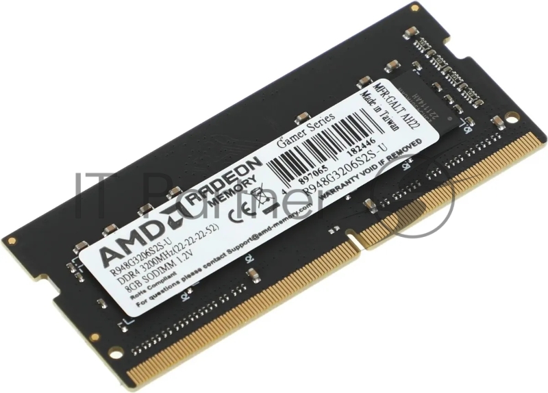 Модуль памяти R948G3206S2S-UO DDR4 8GB 3200Mhz So-DIMM 1.2V Bulk/Tray