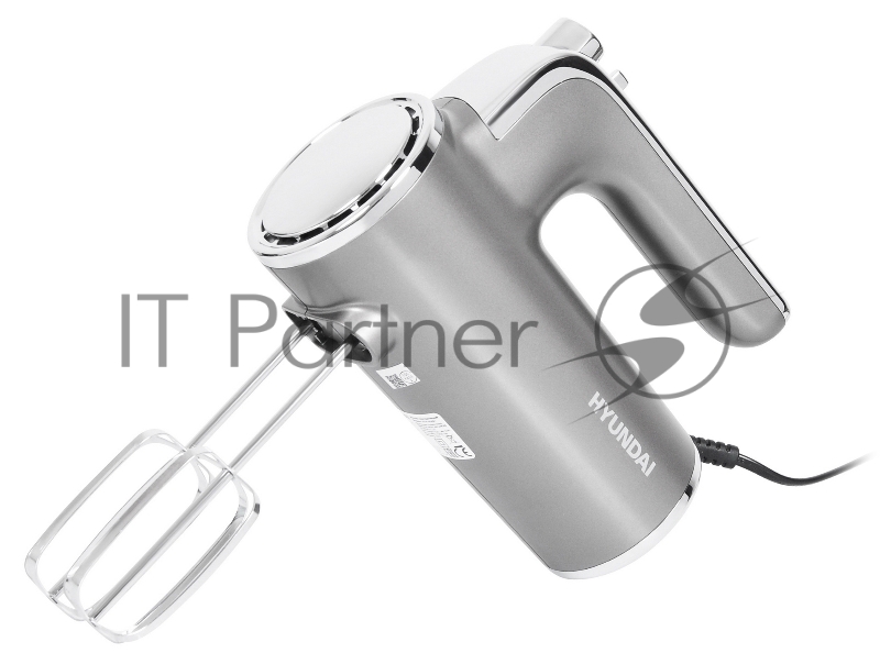 Миксер ручной Hyundai HYM-H5691 600Вт серебристый