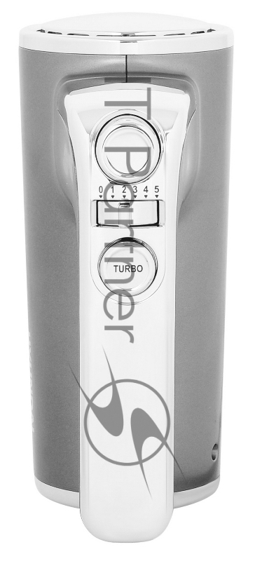 Миксер ручной Hyundai HYM-H5691 600Вт серебристый