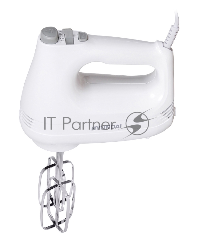 Миксер ручной Hyundai HYM-H4301 350Вт белый