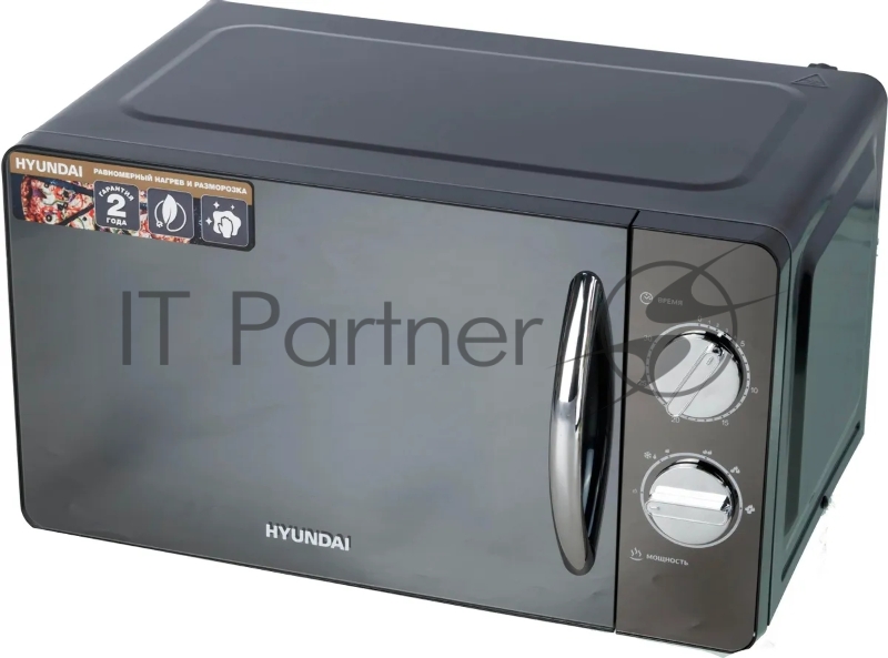Микроволновая Печь Hyundai HYM-M2007 20л. 700Вт черный/хром
