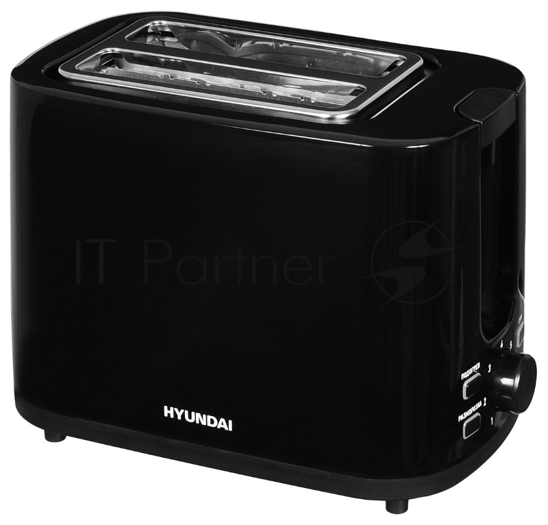 Тостер Hyundai HYT-3501 900Вт черный