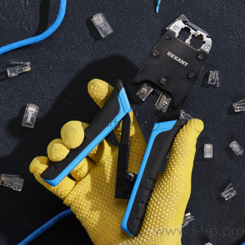 Кримпер для обжима 8P8C/6P4C (ht-500R) | 12-3434 | REXANT