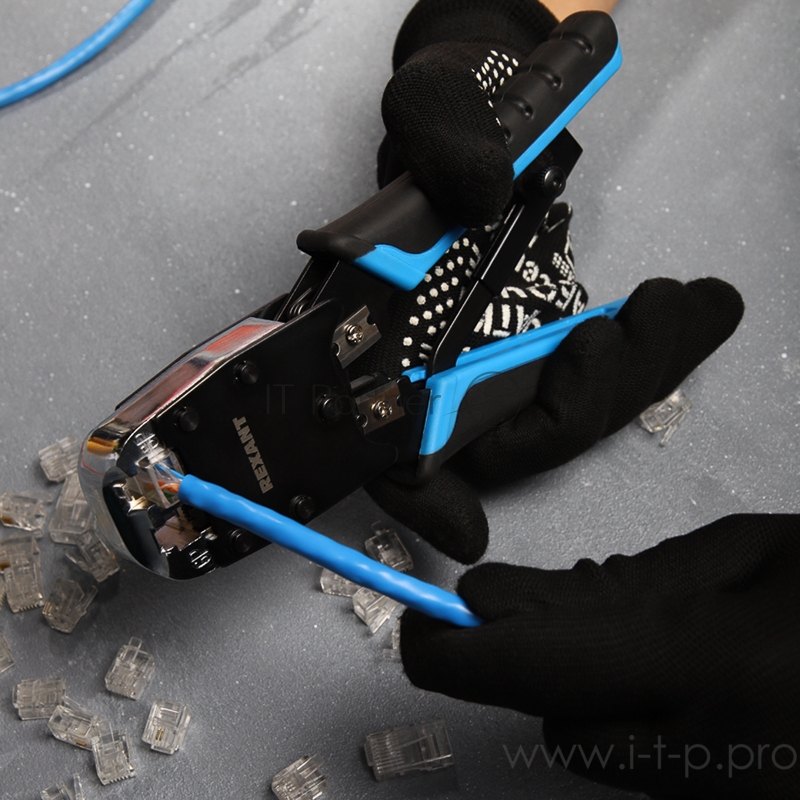 Кримпер для обжима 8P8C/6P4C (ht-500R) | 12-3434 | REXANT