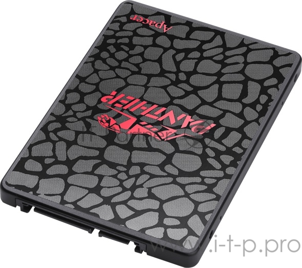 Накопитель 2.5 128GB Apacer AS350 Panther Client SSD AP128GAS350-1 SATA 6Gb/s, 560/540, IOPS 65/82K, MTBF 1.5M, 3D TLC, 32MB, 75TBW, 0,54DWPD, RTL
