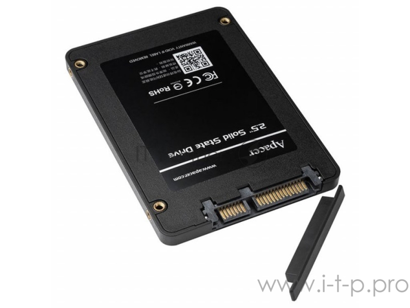 Накопитель 2.5 128GB Apacer AS350 Panther Client SSD AP128GAS350-1 SATA 6Gb/s, 560/540, IOPS 65/82K, MTBF 1.5M, 3D TLC, 32MB, 75TBW, 0,54DWPD, RTL