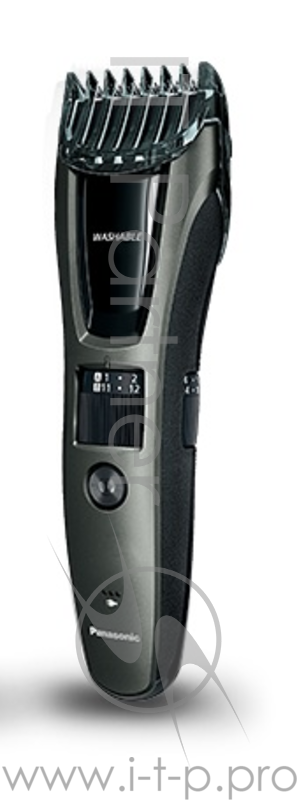Машинка для стрижки Panasonic ER-GB60-K520 черный (насадок в компл:2шт)