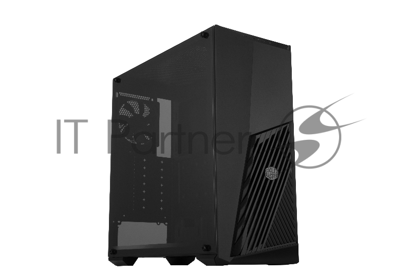 Корпус без БП Cooler Master MasterBox K501L, 1xUSB3.0, 1xUSB2.0, 1x120 Fan, 1x120 Red Led Fan, w/o PSU, Black, ATX