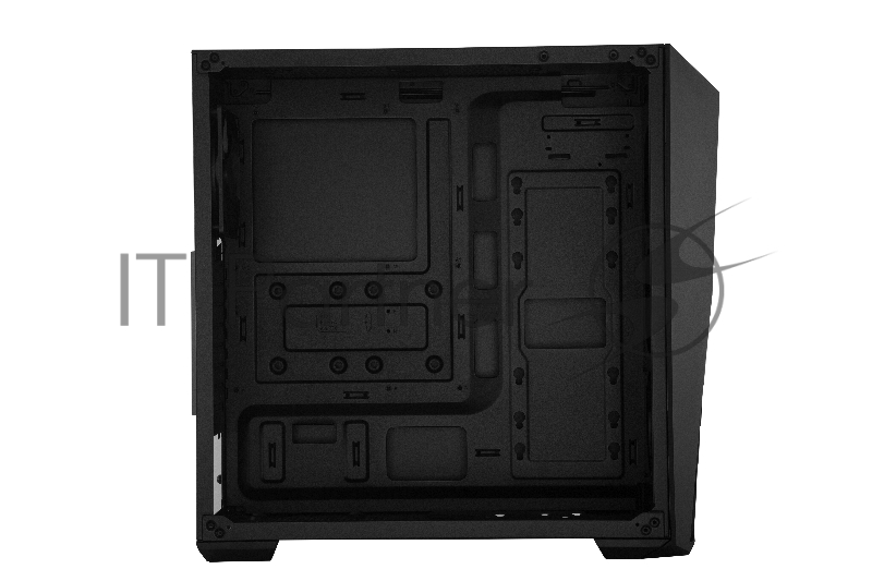 Корпус без БП Cooler Master MasterBox K501L, 1xUSB3.0, 1xUSB2.0, 1x120 Fan, 1x120 Red Led Fan, w/o PSU, Black, ATX