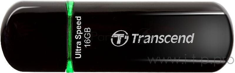 Накопитель USB flash 16ГБ Transcend JetFlash 600 TS16GJF600, зелёный (USB2.0)