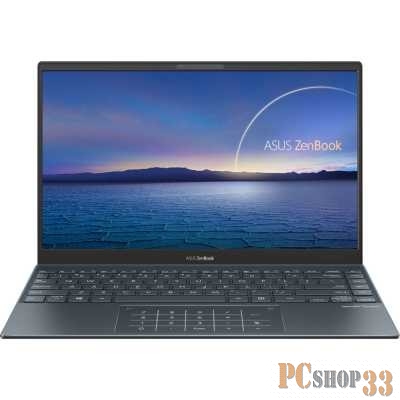 Ноутбук Asus Zenbook UX325EA-KG230T Core i5 1135G7/8Gb/SSD512Gb/Intel Iris graphics/13.3/IPS/FHD (1920x1080)/Windows 10/grey/WiFi/BT/Cam/Bag